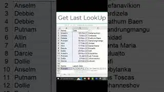 How to Get the Last Lookup Value in Excel: Simple Tutorial