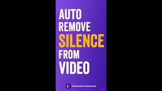 Auto remove silence from video in 1 mins #shorts