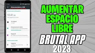 BRUTAL APLICACIÓN PARA AUMENTAR ESPACIO DE ALMACENAMIENTO INTERNO EN ANDROID | Sin borrar Nada