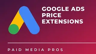 Google Ads Price Extensions