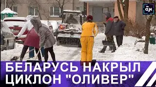 Беларусь накрыл циклон Оливер. Как белорусы справлялись с зимней непогодой? Панорама