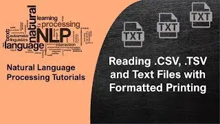 NLP Tutorial 2 - Working with Text Files in Python for Natural Language Processing (NLP)