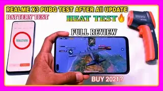 Realme x3 Pubg Test High Graphics Settings After All Update In 2020 | Realme x3 pubg Battery Drain |