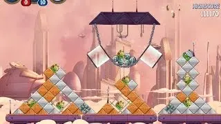 Angry Birds Star Wars 2 Level B4-4 Rise of the Clones 3 Star Walkthrough