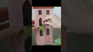 Venice from cardboard in miniature