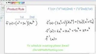 Product rule - Derivatives - Calculus