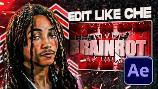 HOW TO MAKE BRAINROT TEXT VISUALIZER Effect Like CHE in After Effects !