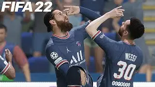 FIFA 22 PS5 PSG - AC MILAN | Gameplay Legend Difficulty Career Mode 4K