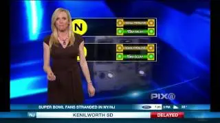 PIX11 Morning News - Linda Church & Julie Grauert legs & high heels (2-04-14)