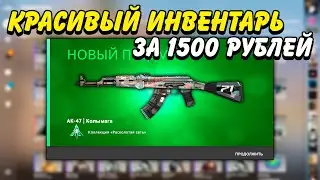 КРАСИВЫЙ ИНВЕНТАРЬ ЗА 1500 РУБЛЕЙ В КС ГО / КРАСИВЫЕ И ДЕШЕВЫЕ СКИНЫ В CS:GO