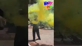 Colourful Holi 🤗🤗 | Holi Celebration #holi #colors #shorts