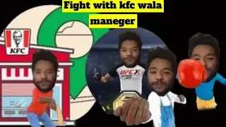 Karachi series day 1 hoye kfc walay se larai fight