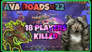 SERIOUS FIGHT AGAINST 18 PLAYERS | AVA ROADS PVP #22