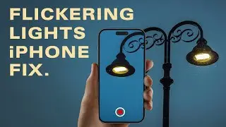 Stop Flickering Lights: HUGE Mistake iPhone filmmakers Make 24FPS