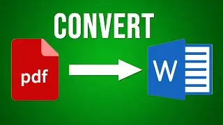 How to convert PDF to Word