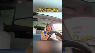Fousey ALMOST Gets Into A Car Accident!