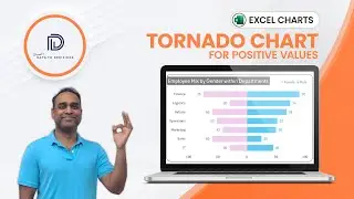 Tornado Charts in Excel: For Only Positive Values Explained!