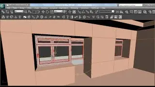 Создание интерьеров в 3DS MAX  Урок 8.  Создание окон
