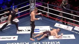 Crazy MMA Fight! Zygimantas Ramaska vs Roberts Skujins | MMA Bushido