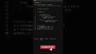 Print Exponential of A Number in Python 
