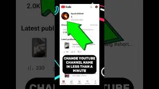Change YouTube Channel Name In 60 Seconds