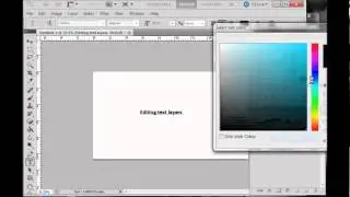 How to Change Text Font in Photoshop CS5