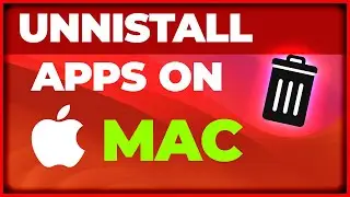 How to Unnistall or Delete Apps on Mac, Macbook - Tutorial 2024