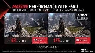 Forspoken NATIVE vs FSR 3 Frame Generation ON vs OFF /RX5700XT /1440p Ultra