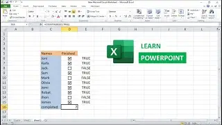How to Insert Checkbox in Excel