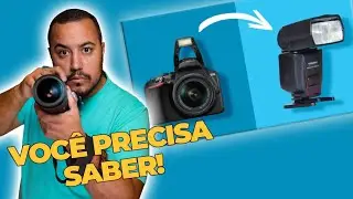 ⚡ FLASH FORA DA CAMERA SEM RADIO FLASH (FLASH POP-UP)