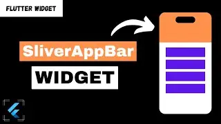 How to create custom appbar with scroll effects in flutter | Flutter SliverAppBar