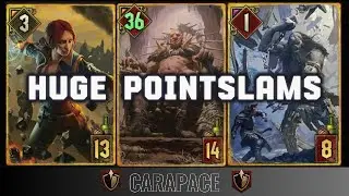 Gwent ~ No Brainer Pointslam Deck | Renfri Ogroids