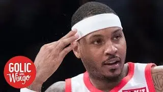 Several Rockets believe Carmelo Anthony is done in Houston | Golic and Wingo