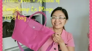 New Mani + Review of Longchamp Le Pliage Neo bag