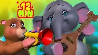 Animal Song and Dance Cartoon Video Collection for Kids | Infobells