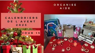 Calendrier de l'Avent 2023 jour 15 : organiser aide