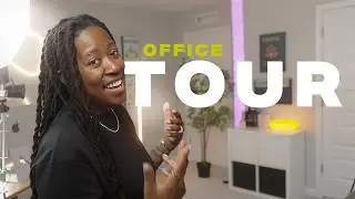 Office Tour - I'm In My Cozy yet Productive Era