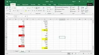 How to Total Sum Select Data in MS Excel (Sum & Highlight)