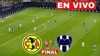 america vs Monterrey final en vivo hoy apertura 2024