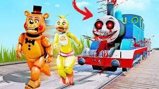 ANIMATRONICS PODEM CAPTURAR O THOMAS DO MAL? | GTA V Five Nights at Freddy's