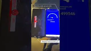 Redmi note 12 pro 5G vs Redmi note 12 pro 4G, antutu test #xiaomi #redmi #antutu