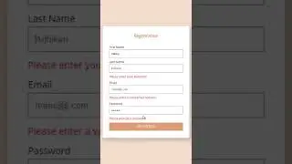 How to Validate form using jQuery | Form Validation in jQuery | Form Validation