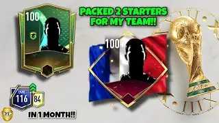 FINALLY REACHED 116 OVR IN 1 MONTH!! [LEAGUE TOUR × WORLD CUP EVENT REWARDS] | FIFA Mobile