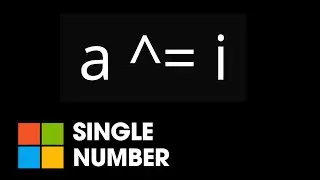 Single Number - 136. LeetCode - C#