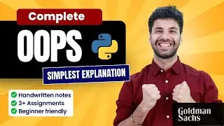 Complete OOPS in 1 shot | Object Oriented Programming |Complete from scratch 