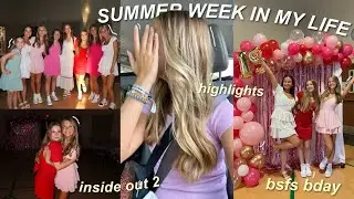 summer week in my life!! bsfs bday, hauls, inside out 2, shopping // Mia Elizabeth