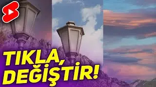 TEK TIKLA Gökyüzü Değiştirme Efekti | Adobe Photoshop Dersleri