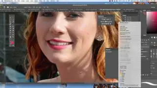 Adding Color to the Lips in Photoshop