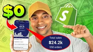 How To Dropship With NO MONEY In 2022 (Shopify)