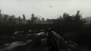 Cool Gravitational anomaly at Pripyat stadium - STALKER Anomaly Custom